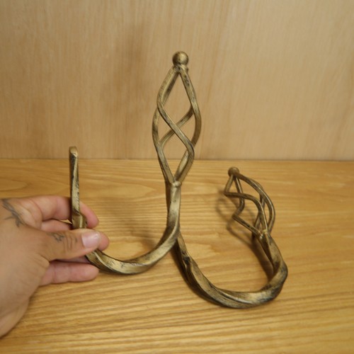 Vintage gold metal twisted - vintage,